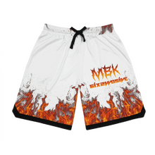 Load image into Gallery viewer, &quot;Ghost Rider&quot; Rib Shorts White
