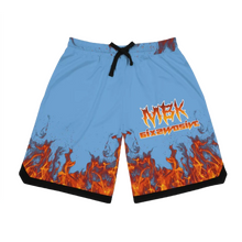 Load image into Gallery viewer, &quot;Ghost Rider&quot; Rib Shorts  BLUE
