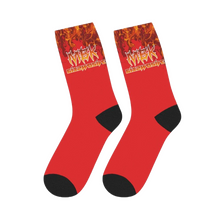 Load image into Gallery viewer, LIMITED &quot;Ghost Riders&quot; Mid Socks Red
